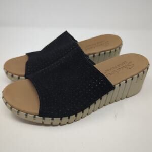 Skechers Slide Wedge Sandal Womens Size 11